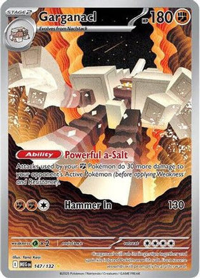 Garganacl - 147/132 147 - ME01 Mega Evolution Holofoil (LP)