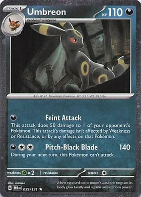 Umbreon - 059 (Cosmos Holo) 59 - Miscellaneous Cards Products Holofoil