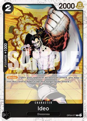 Ideo (Pirate Foil) (OP04-077) Premium Booster -The Best- Vol. 2 Foil