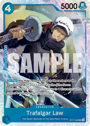 Trafalgar Law - ST17-002 (Reprint) (ST17-002) Premium Booster -The Best- Vol. 2 Foil
