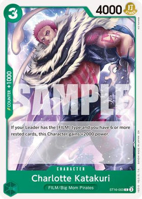 Charlotte Katakuri (Reprint) (ST16-003) Premium Booster -The Best- Vol. 2