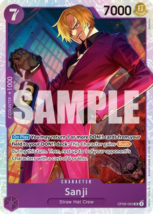 Sanji - OP09-065 (Reprint) (OP09-065) Premium Booster -The Best- Vol. 2 Foil