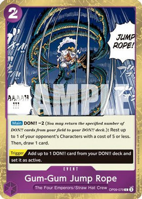 Gum-Gum Jump Rope (Pirate Foil) (OP09-079) Premium Booster -The Best- Vol. 2 Foil