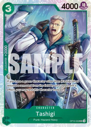 Tashigi (Reprint) (OP10-032) Premium Booster -The Best- Vol. 2 Foil