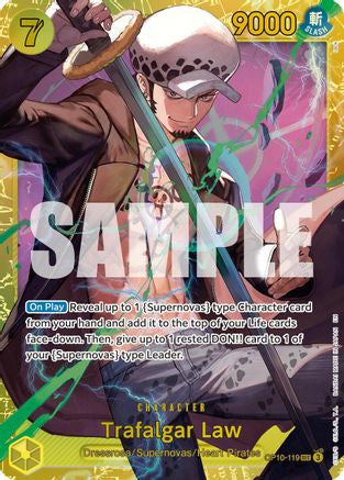 Trafalgar Law - OP10-119 (Reprint) (OP10-119) Premium Booster -The Best- Vol. 2 Foil