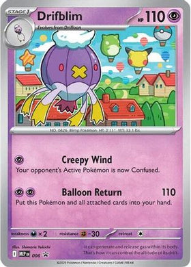 Drifblim - 6 - ME Mega Evolution Promo Holofoil