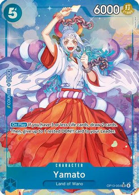 Yamato (Alternate Art) (OP13-054) Carrying On His Will Foil