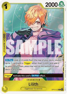 Lilith (OP13-113) Carrying On His Will Foil