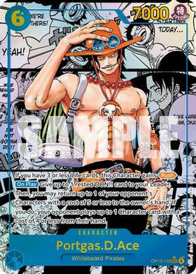 Portgas.D.Ace (119) (Manga) (OP13-119) Carrying On His Will Foil