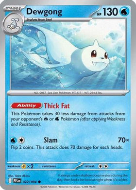 Dewgong - 022/094 22 - ME02 Phantasmal Flames