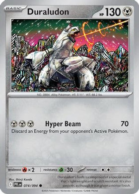 Duraludon 74 - ME02 Phantasmal Flames Reverse Holofoil