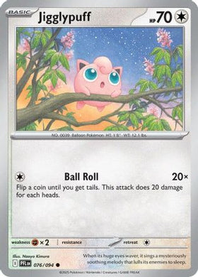 Jigglypuff 76 - ME02 Phantasmal Flames Reverse Holofoil