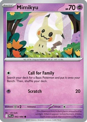 Mimikyu 42 - ME02 Phantasmal Flames