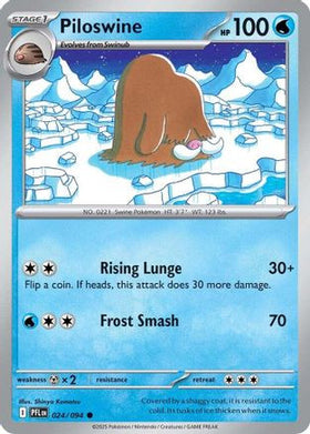 Piloswine 24 - ME02 Phantasmal Flames