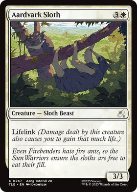 Aardvark Sloth (0267)