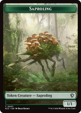 Saproling // The Monarch Double-Sided Token