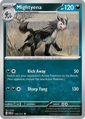Mightyena - 129/217 129 - ME Ascended Heroes
