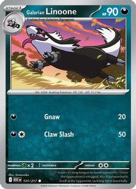 Galarian Linoone 131 - ME Ascended Heroes