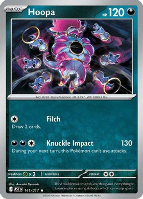 Hoopa 141 - ME Ascended Heroes Holofoil