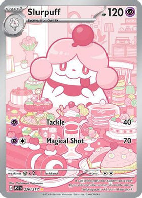 Slurpuff - 236/217 236 - ME Ascended Heroes Holofoil