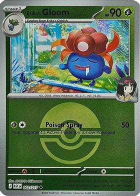 Erika's Gloom (Poke Ball) 2 - ME Ascended Heroes Reverse Holofoil