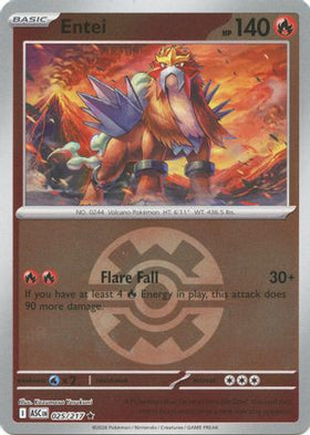 Entei (Quick Ball) 25 - ME Ascended Heroes Reverse Holofoil