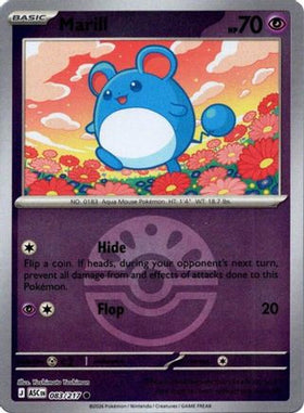 Marill - 083/217 (Friend Ball) 83 - ME Ascended Heroes Reverse Holofoil