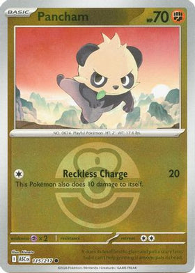 Pancham (Love Ball) 115 - ME Ascended Heroes Reverse Holofoil