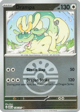 Drampa (Friend Ball) 176 - ME Ascended Heroes Reverse Holofoil
