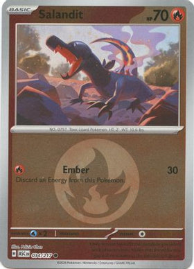 Salandit (Energy Symbol Pattern) 34 - ME Ascended Heroes Reverse Holofoil