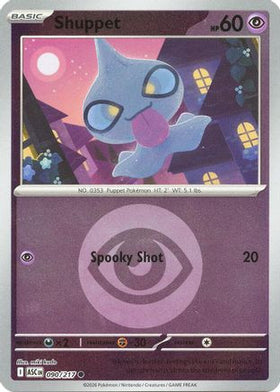 Shuppet (Energy Symbol Pattern) 90 - ME Ascended Heroes Reverse Holofoil