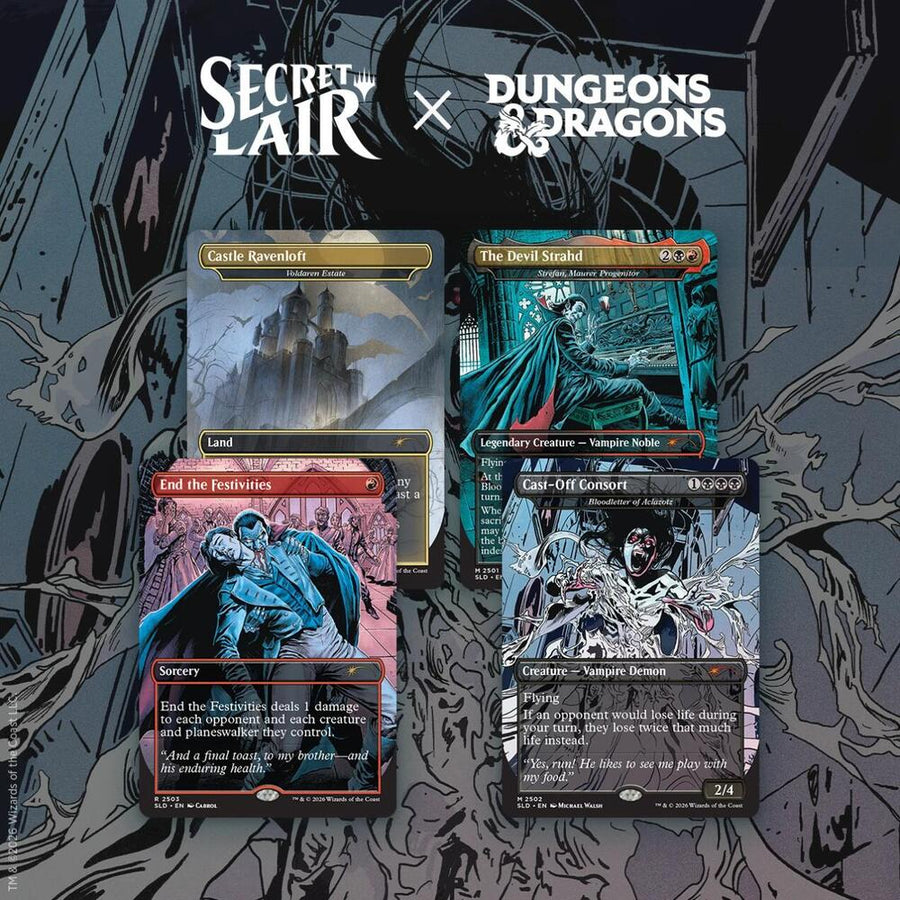 Secret Lair Drop: Secret Lair x Dungeons & Dragons: Strahd's Descent - Non-Foil Edition