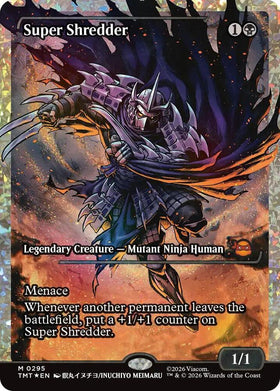 Super Shredder (Showcase) (Fracture Foil)