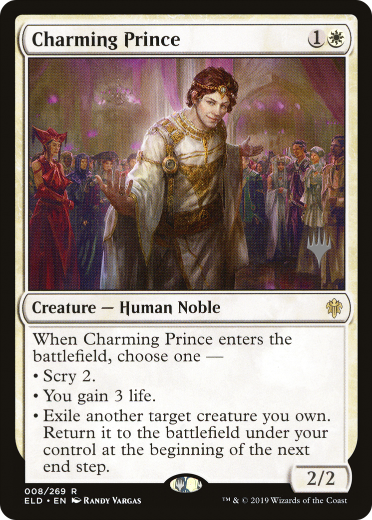 Charming Prince (PPELD-08P) - Throne of Eldraine Promos Foil