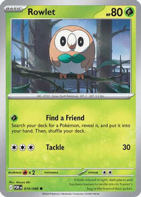 Rowlet - 010/088 10 - ME03 Perfect Order