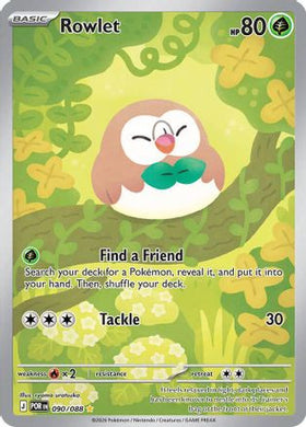 Rowlet - 090/088 - ME03 Perfect Order Holofoil