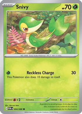Snivy 4 - ME03 Perfect Order Reverse Holofoil