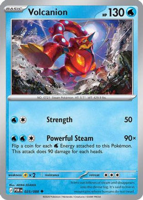 Volcanion 25 - ME03 Perfect Order Reverse Holofoil