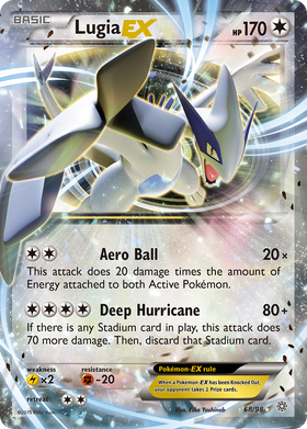 Lugia-EX 68/98 - Ancient Origins Holofoil (HP)