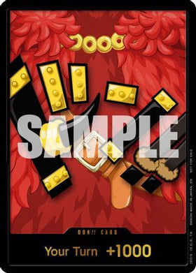 DON!! Card (Elbaph Luffy) One Piece Promotion Cards Foil