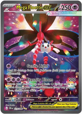 Mega Floette ex - 117 - ME04 Chaos Rising Holofoil