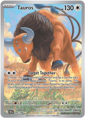 Tauros - 96 - ME04 Chaos Rising Holofoil