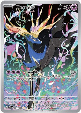 Xerneas - 91 - ME04 Chaos Rising Holofoil