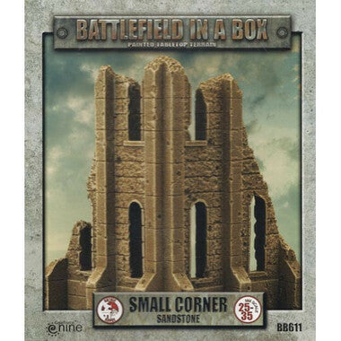 Battlefield in a Box: Small Corner Sandstone - Gothic Battlefields