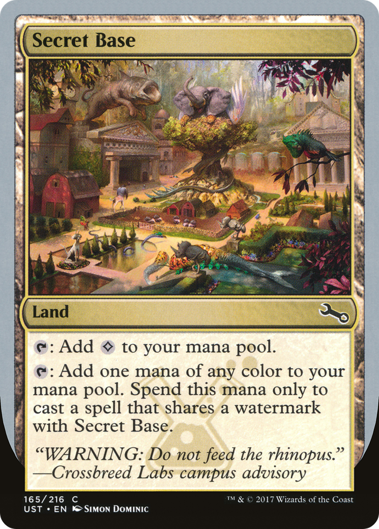 Secret Base (UST-165E) - Unstable Foil
