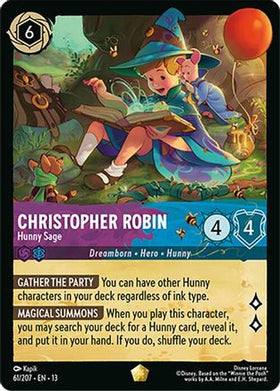 Christopher Robin - Hunny Sage (61/204) - Attack of the Vine