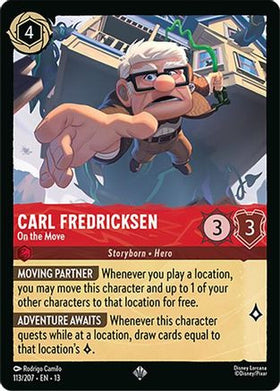 Carl Fredricksen - On the Move (113/204) - Attack of the Vine