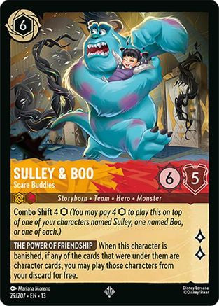 Sulley & Boo - Scare Buddies (29/204) - Attack of the Vine