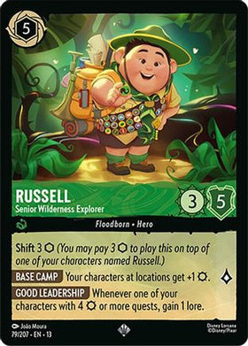 Russell - Senior Wilderness Explorer (79/204) - Attack of the Vine Cold Foil
