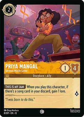 Priya Mangal - Serious Music Lover (8/204) - Attack of the Vine
